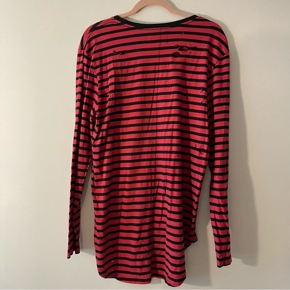 Pacsun Distressed Emo Shirt Size Medium NEW - Picture 4 of 6